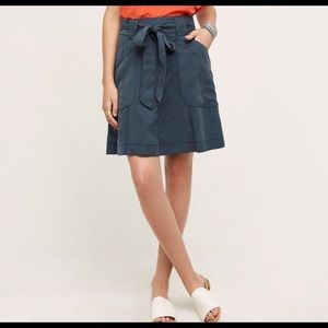 HD in Paris Bryden Skirt Belt Tie Tencel Pockets
